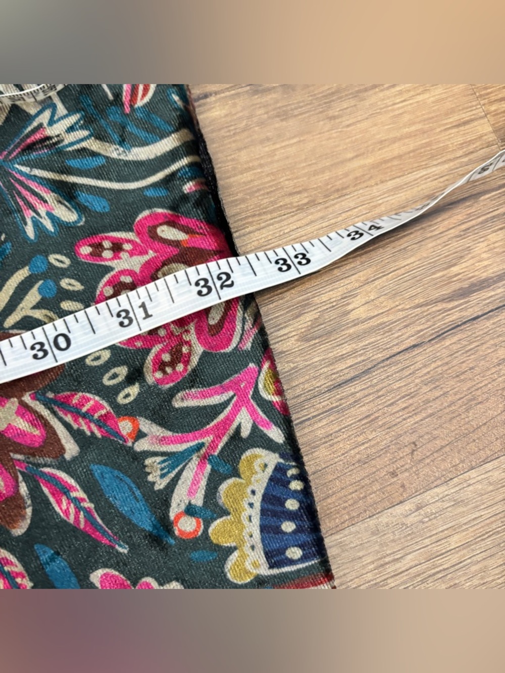 Natural Life Cali Floral Knit Flare Pants Festival Bohemian Boho NEW - Picture 8 of 8